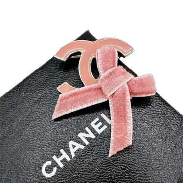 CHANEL nacklace coco mark ribbon ココマーク Chanel Necklace Coco Mark Ribbon Motif Black Golden Gold