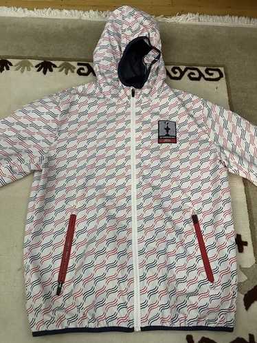 PRADA NORTH SAILS 切り替えポロシャツ Prada / North Sails 36th Americas Cup Womens Polo Shirt, XXS