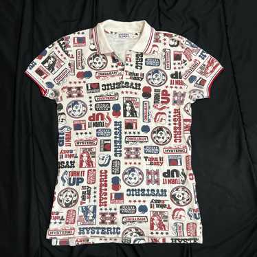 Hysteric glamour polo shirt - Gem