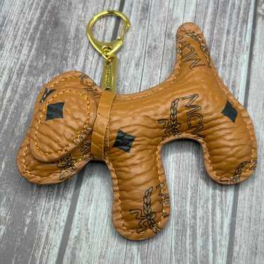 Mcm dog bag charm - Gem