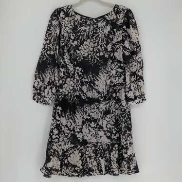 ★Karen Millen★ フローラルシルクコットンシャツドレス ◇KAREN MILLEN◇ フローラル シルクコットン ドレス