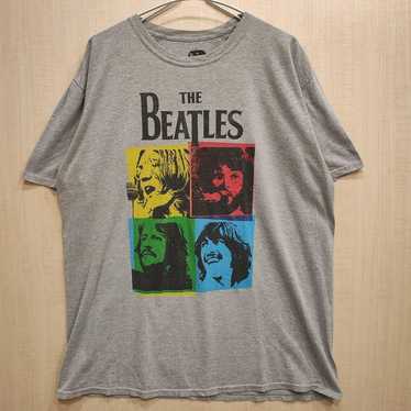 音楽・バンド・ロック・シネマ Tシャツ カタカナ THE BEATLES