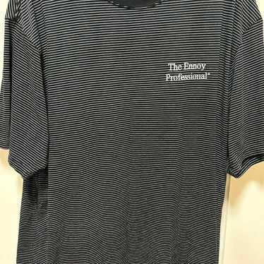 ENNOY S/S Border T-Shirt BLACK × WHITE M Lサイズ】The Ennoy Professional S/S Border T-Shirt BLACK