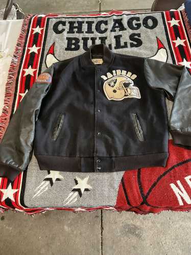 ロサンゼルス レイダース サイズL チョークライン NFL NWA