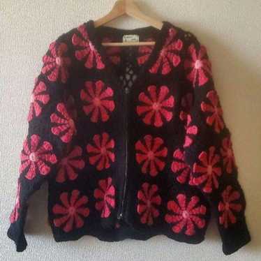 にっしー　60s～ Rugby Knitting Mills ハリントンジ VTG 1963 Logan Knitting Mills Chicago men's Varsity Cardigan
