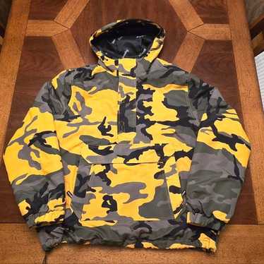 Supreme 17AW Hooded logo half zip カモフラ M Supreme Hooded Logo Half Zip Pullover (FW17) - $188