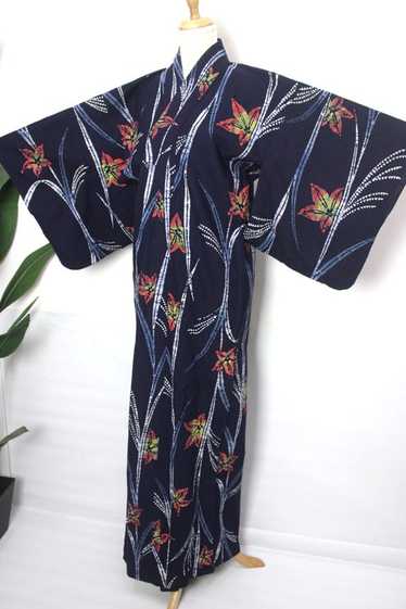 新品未使用　ジュメロ 【セパレート】jm suisai yukata ブルー Tops】YUKATA Separate (Sax Blue) Women – Nanafu｜YUKATA