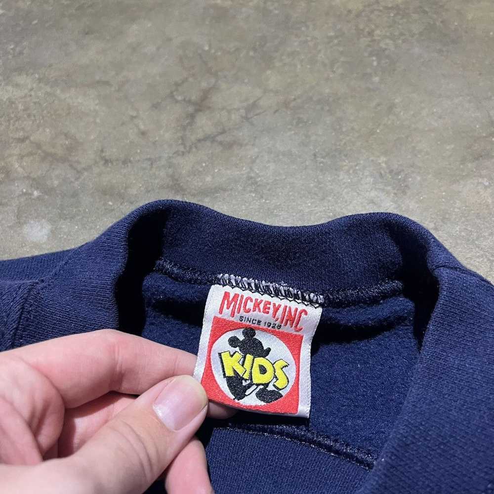 90's USA製MICKEY,INCスウェットシャツ ディズニー公式 52d4e6c30811f9c911358eefcba7fa