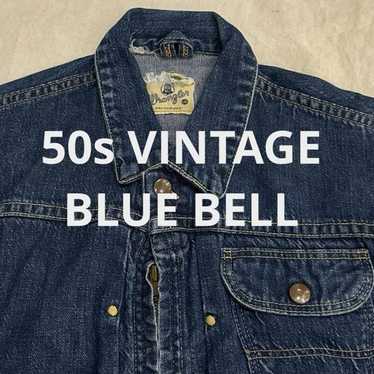 50s Wrangler BLUE BELL 11MJZ前期 デニムジャケット Vintage 1950s Blue Bell Wrangler Denim Jacket 11mjz Size 12