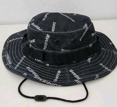 超人気の雑貨店 Supreme denim Gem - hat logo 帽子