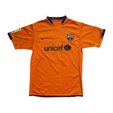Y2K Nike Authentic FC Barcelona Messi #10 Soccer Jersey 13