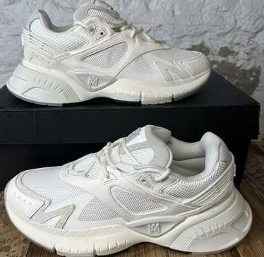 ♦AMIRI♦レッド＆オフホワイト MA Runner スニーカー AMIRIのレッド＆オフホワイト MA Runner スニーカーがセール中