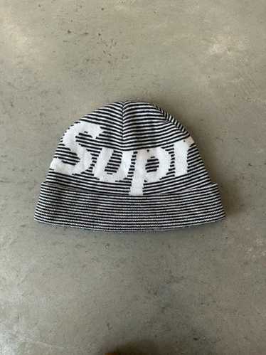 Supreme big logo beanie - Gem