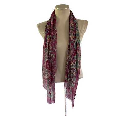 スカーフ Etro Printed silk scarf Pink ETRO Printed Silk Scarf | endource