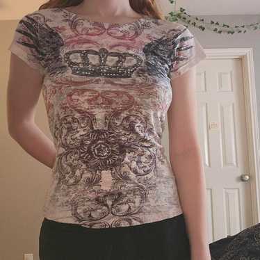 Juicy Couture White T-Shirt - Gem