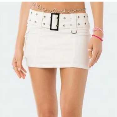 Edikted Women's Skirt - White - M – Edikted White… - image 1