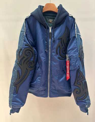 VETEMENTS 18FW ALPHA TRIBAL MA-1 サイズS VETEMENTS 2018FW ALPHA Tribal MA-1（Vetements x Alpha
