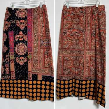 Issey Miyake print skirt - Gem