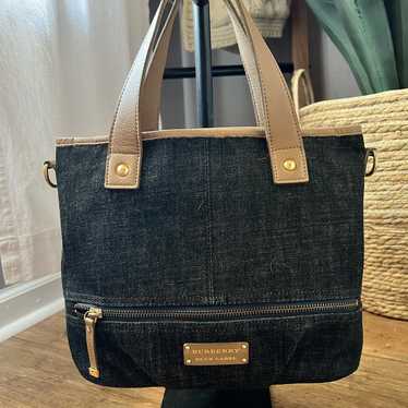 BURBERRY London デニム トートバッグ BURBERRY London デニム トートバッグ