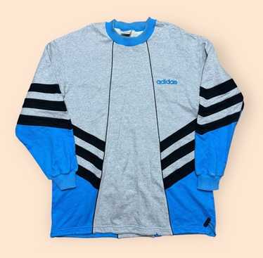 80s〜 adidas DESCENTE ice blue sweatshirt 80s〜 adidas DESCENTE ice blue sweatshirt Adidas × Descente
