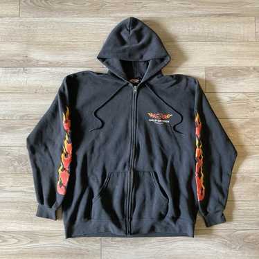 90s) harley davidson flame - Gem