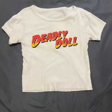 日本未発売 Deadly doll Jesse Jo Stark tour tee WHITE 日本未発売 Deadly doll Jesse Jo Stark tour tee WHITE (T