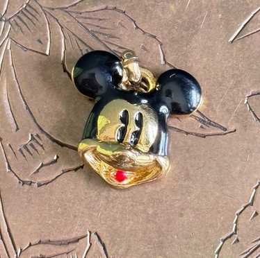 【極希少】Disney Napier バングル ミッキー ゴールドカラー Vintage napier for disney - Gem