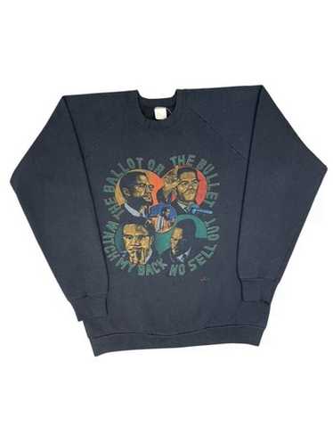 ヴィンテージ MALCOLM X スウェット 総柄 BLACK レア 80s s-l1200.jpg
