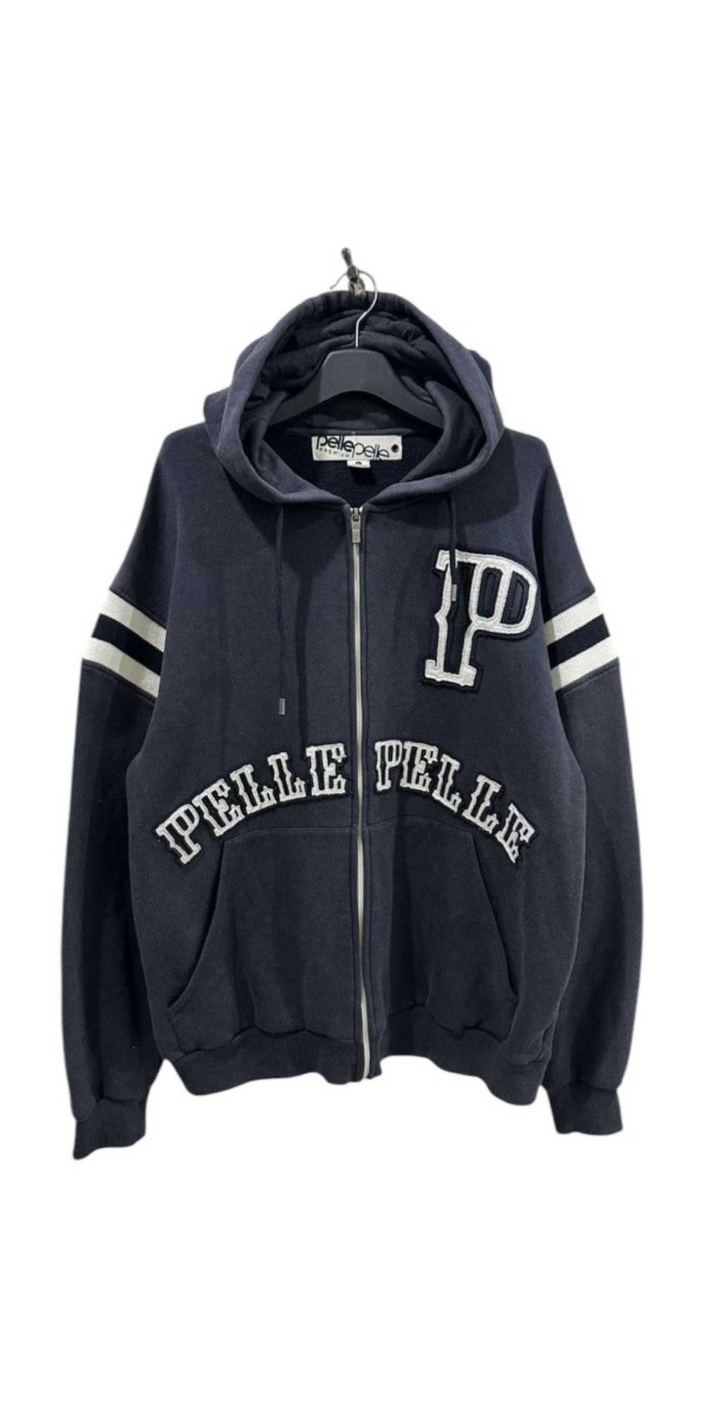 Marc Buchanan × Pelle Pelle × Vintage Y2K PELLE PELLE Zipper Hoodie
