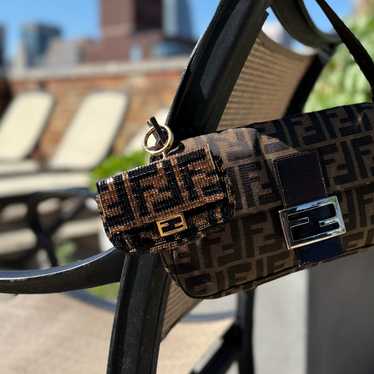 Fendi nano baguette crystal - Gem