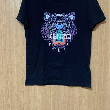 【KENZO】クラシック タイガープリント Tシャツ black/blue KENZO ケンゾー CLASSIC TIGER T-SHIRT F962TS7214YB 01 99
