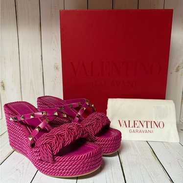 ■VALENTINO GARAVANI■Rockstud Torchon 95 エスパドリーユ Valentino valentino rockstud torchon - Gem
