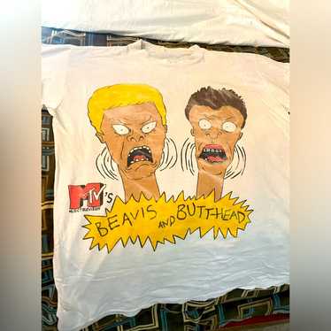 ヴィンテージ90's BEAVIS and BUTT-HEADイージーパンツ L