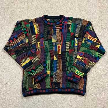 Vintage Protege 3d Knit Sweater - Gem