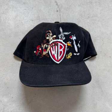 美品 90sヴィンテージ 1996 Warner Bros. ロゴキャップ 90sヴィンテージ｜1996 Warner Bros. ロゴキャップ メンズ
