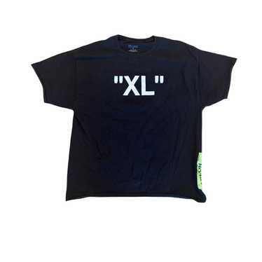 Champion Virgil abloh ビックプリント Tシャツ XL 黒 Virgil Abloh x Champion x Brooklyn Museum T-Shirt | Black