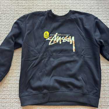 ステューシーＸベイプコラボ Mサイズ Bape x stussy black - Gem