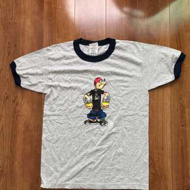Vintage 90s popeye t-shirt - Gem