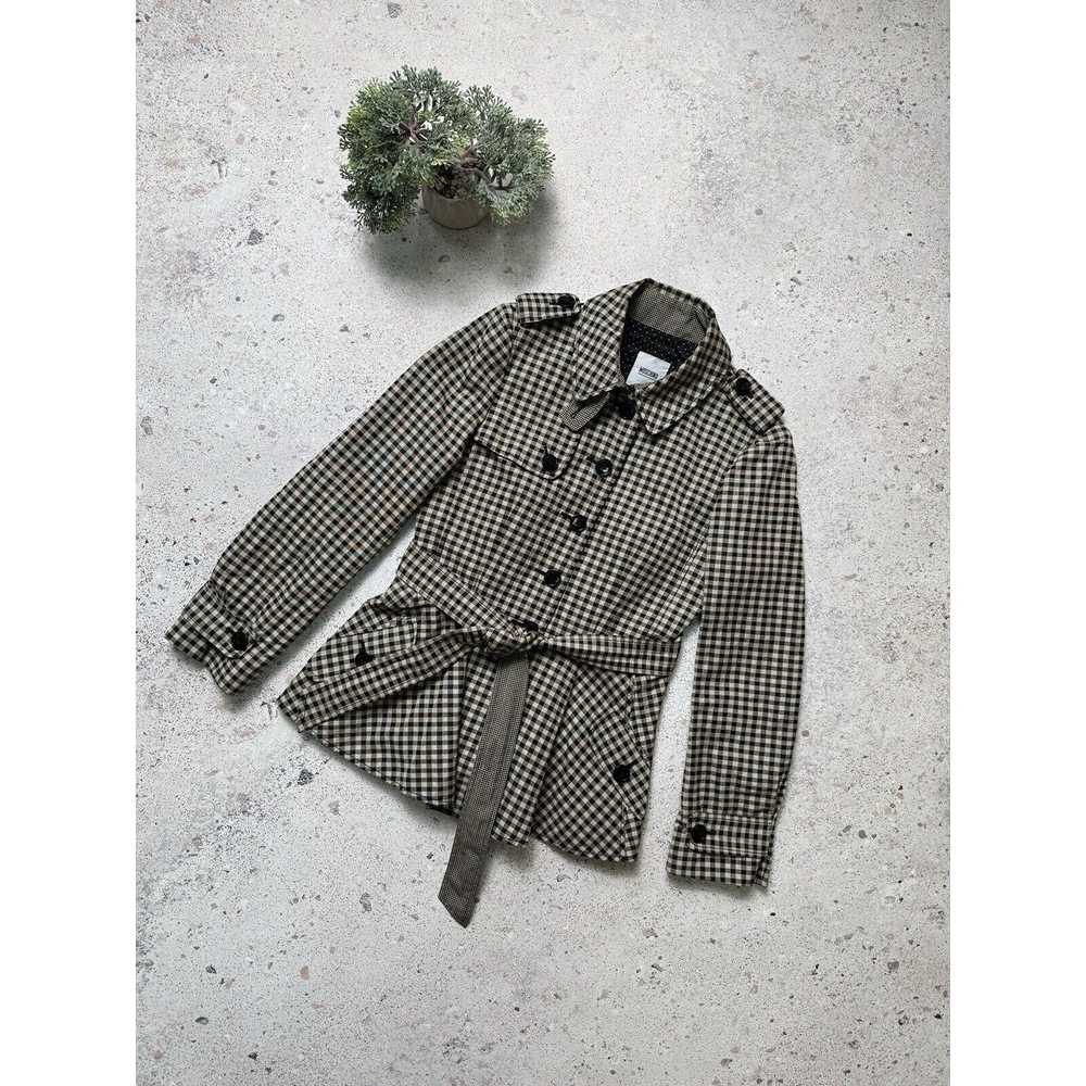 コート MOSCHINO CHECK COAT Moschino Check Coat - Brown - Women | 252EA060455131096