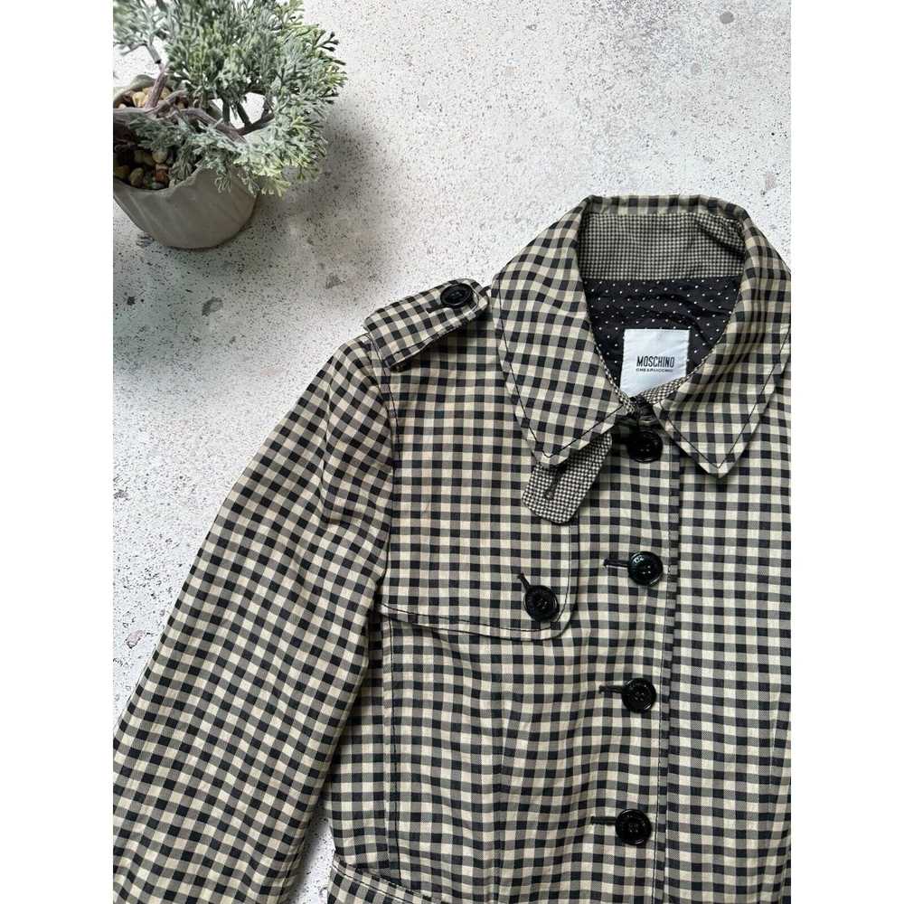 コート MOSCHINO CHECK COAT Moschino Check Coat - Brown - Women | 252EA060455131096