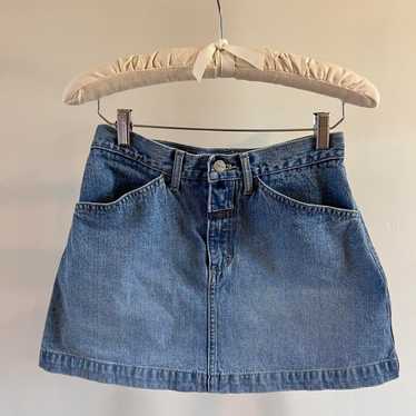 Girbaud marithé + françois denim mini skirt - Gem Girbaud marithé + françois denim mini skirt - Gem