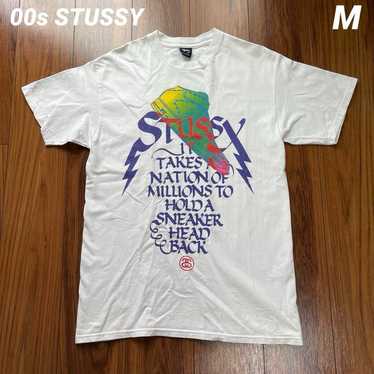 Stussy t-shirt/m/cotton/blk/00s/old 754 - Gem