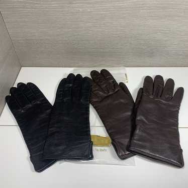 Coach leather gloves women* - Gem