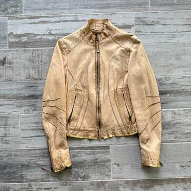 ジャケット・アウター Nekozeman Delan Vera pelle real Vera Pelle Women's Leather Jacket XS Made in Italy Coat