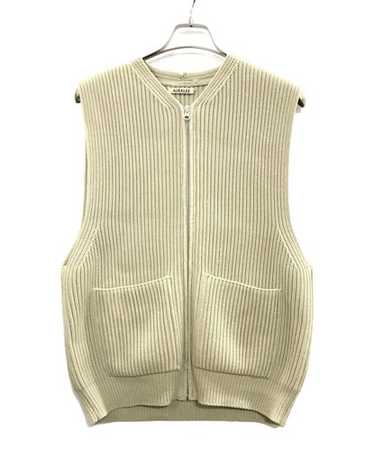 【AURALEE】 WOOL RIB KNIT ZIP VEST AURALEE SUPER FINE WOOL RIB KNIT ZIP VEST | STRATO BLOG