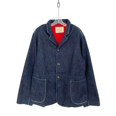 【送料無料】KAPITAL DENIM Jacketジャケット KAPITAL デニムジャケット クロシェニットトリム | ミスターポーター