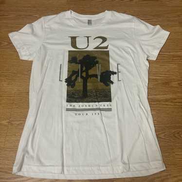 【80's】 U2 JOSHUATREE USA TOUR 87's Tee SALE Vintage 80's U2 Joshua Tree 1987 Concert Tour band tee