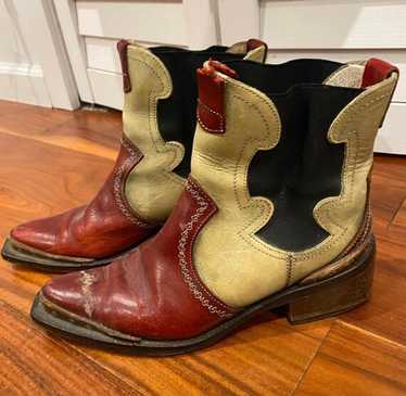 Vintage 90s cowboy boots - Gem