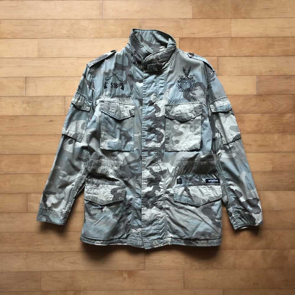 Neighborhood × Vintage 2005 Neighborhood M65 Camo field jacket M