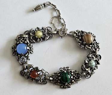 Vintage Miracle Bracelet, Scottish Link Bracelet, Vintage